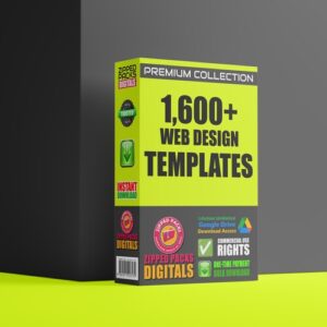 1,600 Website Design Templates